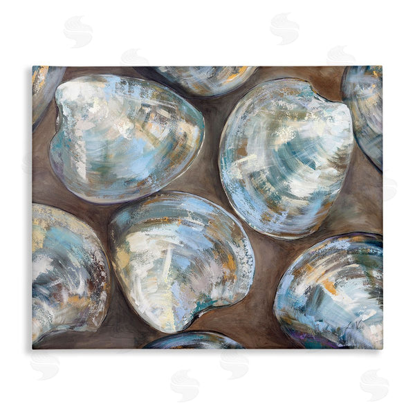 stupell industries Jeanette Vertentes | Clam Shell Pattern Wall Art