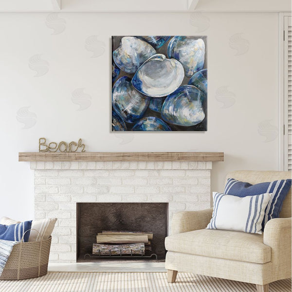 Stupell Industries Jeanette Vertentes | Clam Shells Painting Wall Art