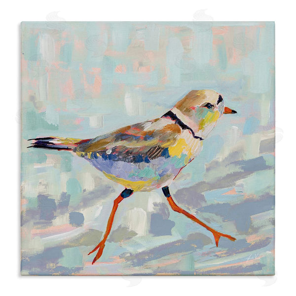 stupell industries Jeanette Vertentes | Coastal Plover Abstract Bird Wall Art