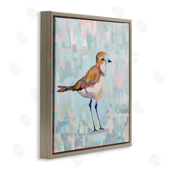 Stupell Industries Jeanette Vertentes | Coastal Plover Nautical Bird Wall Art
