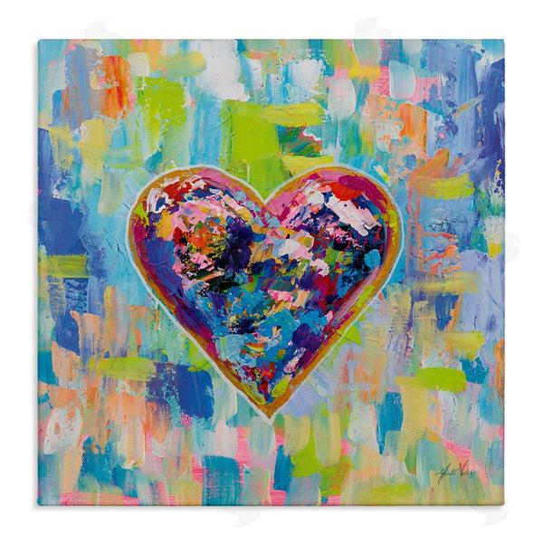 stupell industries Jeanette Vertentes | Contemporary Urban Style Heart Shape Wall Art