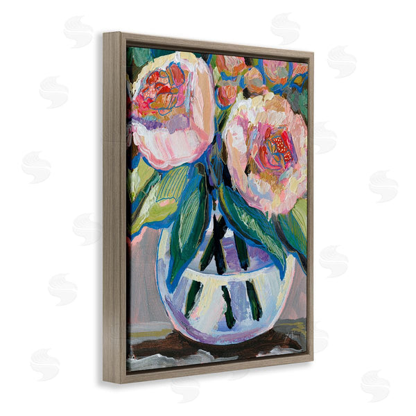 Stupell Industries Jeanette Vertentes | Gifted Pink Peonies
