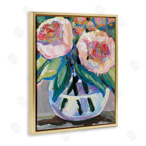 Stupell Industries Jeanette Vertentes | Gifted Pink Peonies