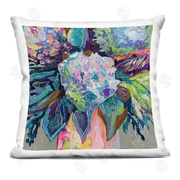 stupell industries Jeanette Vertentes | Love That Gives Bouquet Throw Pillow