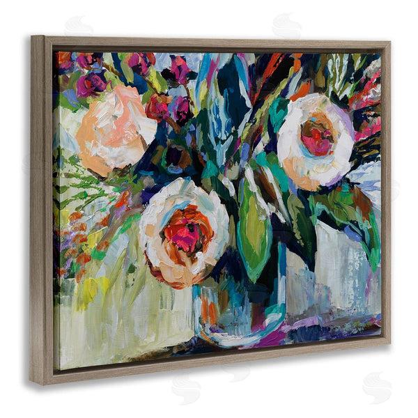 Stupell Industries Jeanette Vertentes | Modern Fiesta Flowers