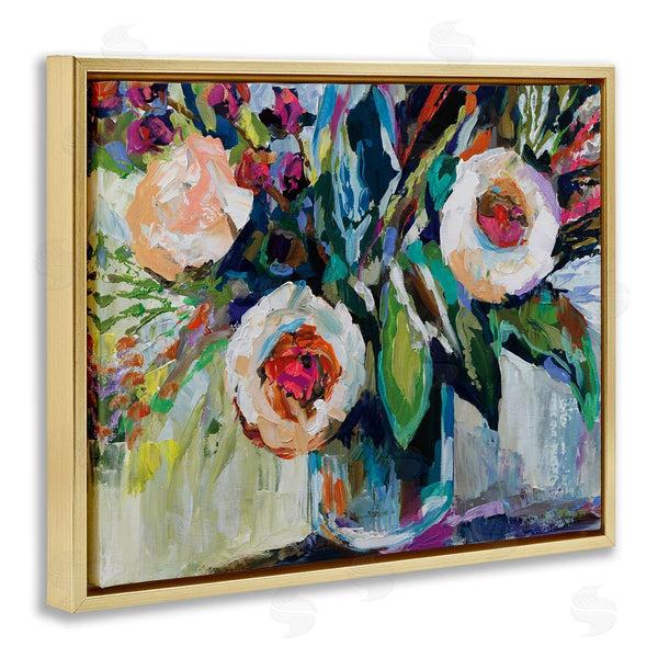 Stupell Industries Jeanette Vertentes | Modern Fiesta Flowers