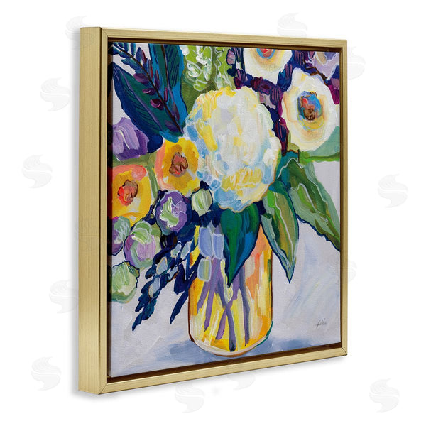Stupell Industries Jeanette Vertentes | My Flame Abstract Bouquet
