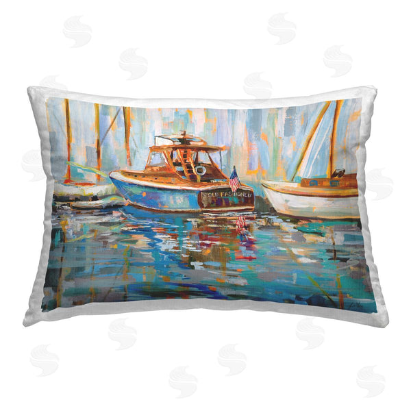 stupell industries Jeanette Vertentes | Old Fashioned Boat Harbor
