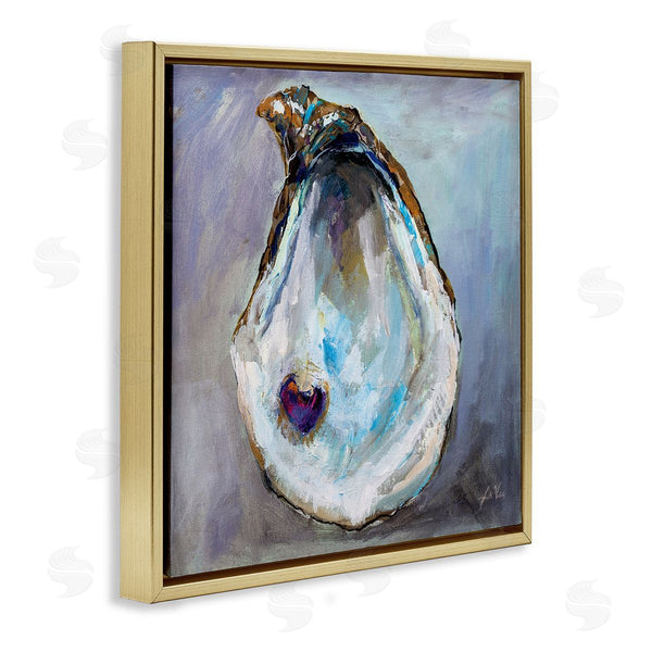 Stupell Industries Jeanette Vertentes | Oyster Shell With Pearl