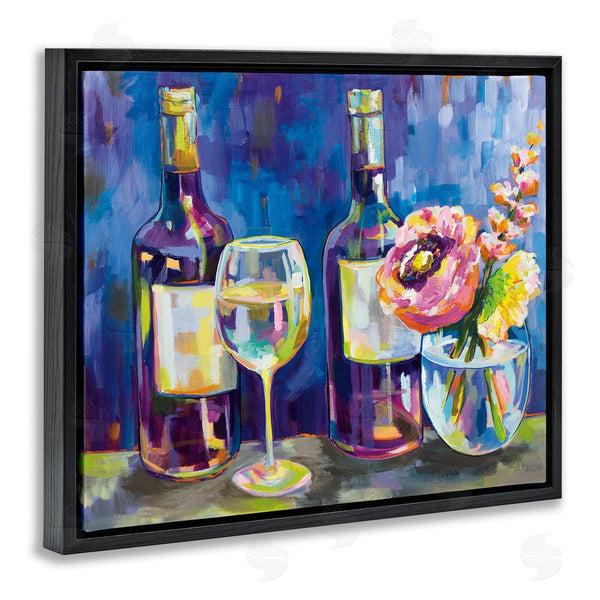 Stupell Industries Jeanette Vertentes | Party Drinks & Flowers Painting