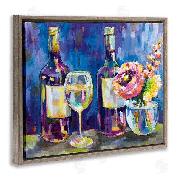 Stupell Industries Jeanette Vertentes | Party Drinks & Flowers Painting