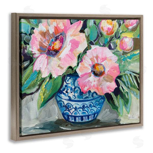 Stupell Industries Jeanette Vertentes | Pink Gerber Daisy Bouquet