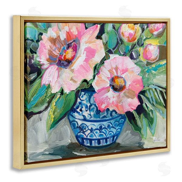 Stupell Industries Jeanette Vertentes | Pink Gerber Daisy Bouquet