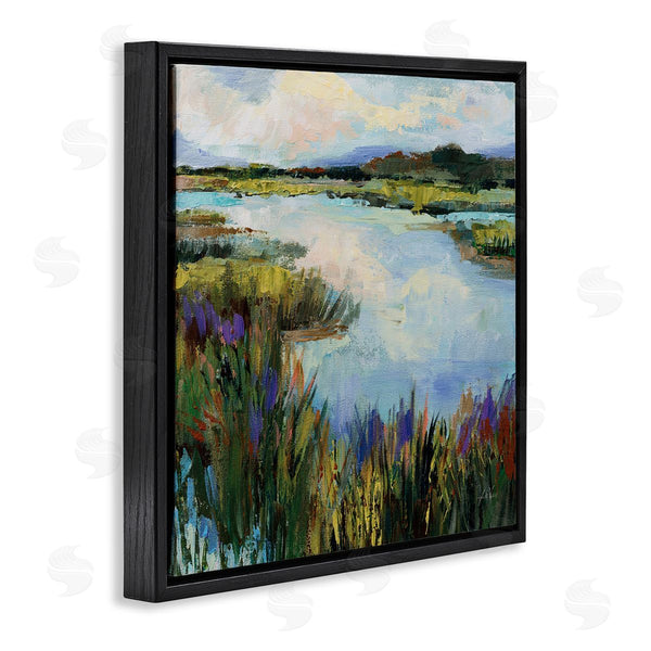 Stupell Industries Jeanette Vertentes | Rural Stream Nature