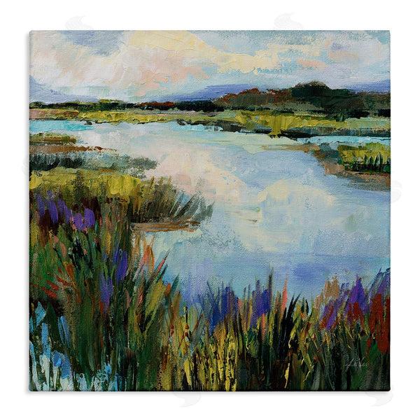 stupell industries Jeanette Vertentes | Rural Stream Nature