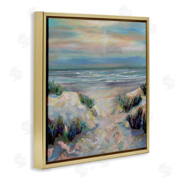 Stupell Industries Jeanette Vertentes | Sanctifying Beach Sunrise
