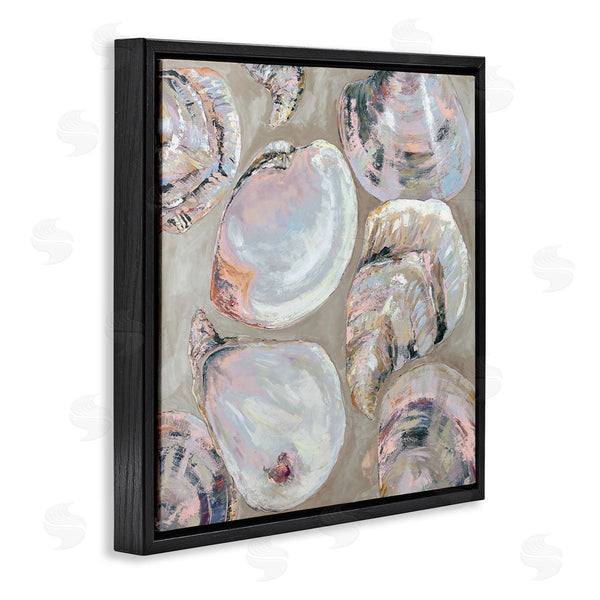 Stupell Industries Jeanette Vertentes | Summer Seashells In Subtle Pink
