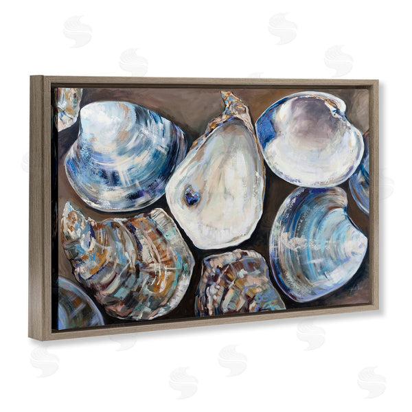 Stupell Industries Jeanette Vertentes | Varied Seashell Shucks
