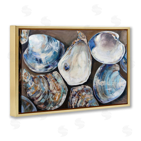 Stupell Industries Jeanette Vertentes | Varied Seashell Shucks