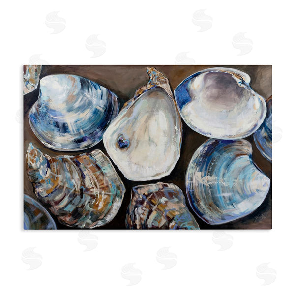 stupell industries Jeanette Vertentes | Varied Seashell Shucks