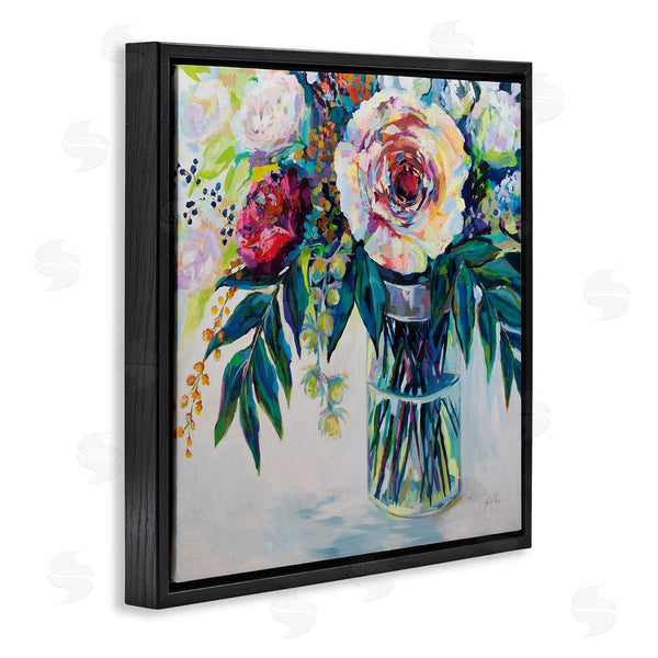Stupell Industries Jeanette Vertentes | Vibrant Multi-Color Spring Bouquet
