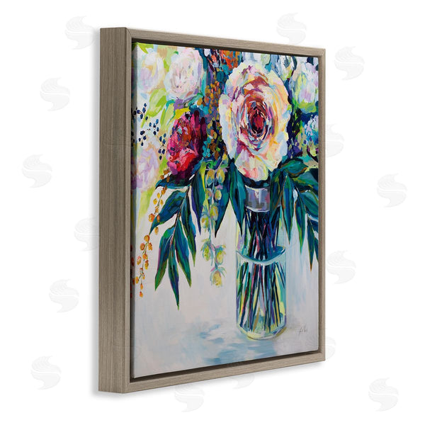 Stupell Industries Jeanette Vertentes | Vibrant Multi-Color Spring Bouquet