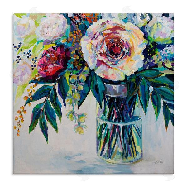 stupell industries Jeanette Vertentes | Vibrant Multi-Color Spring Bouquet