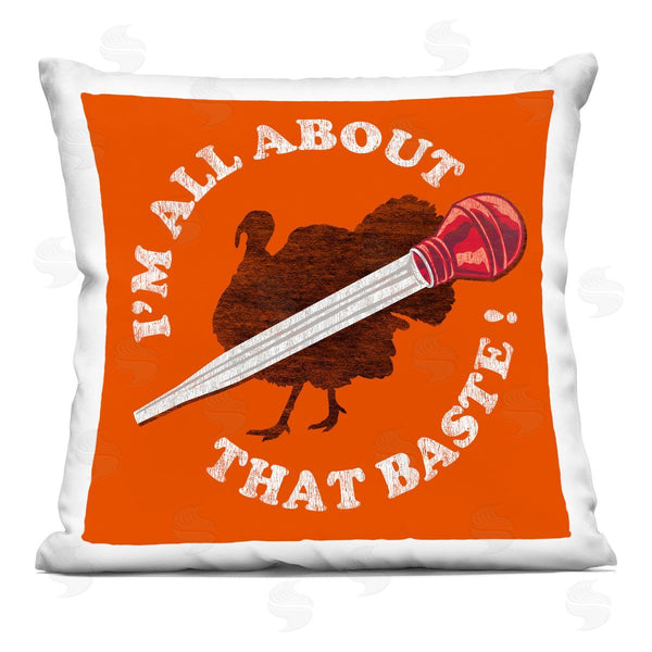 stupell industries Jedco Brands Inc. | All About That Baste Printed Throw Pillow