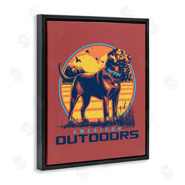 Stupell Industries Jedco Brands Inc. | American Outdoors Dog