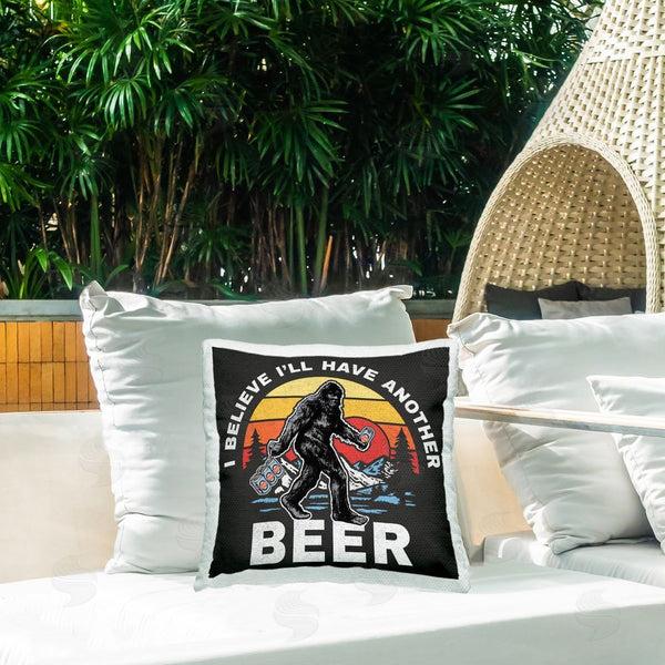 Stupell Industries Jedco Brands Inc. | Another Beer Monster Printed Throw Pillow