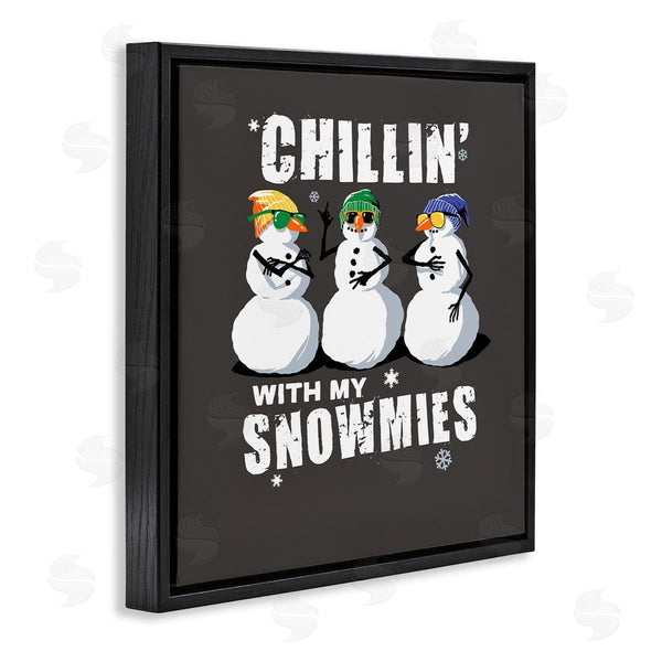 stupell industries Jedco Brands Inc. | Chillin' With Snowmies Snowmen