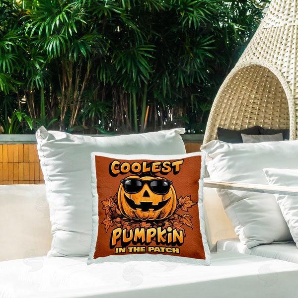 Stupell Industries Jedco Brands Inc. | Coolest Pumpkin With Sunglasses Printed Throw Pillow