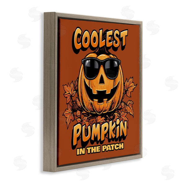 Stupell Industries Jedco Brands Inc. | Coolest Pumpkin With Sunglasses Wall Art