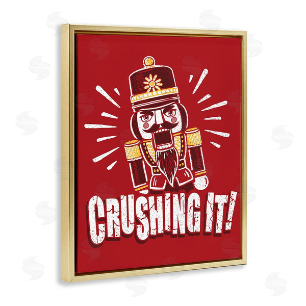 Stupell Industries Jedco Brands Inc. | Crushing It Nutcracker