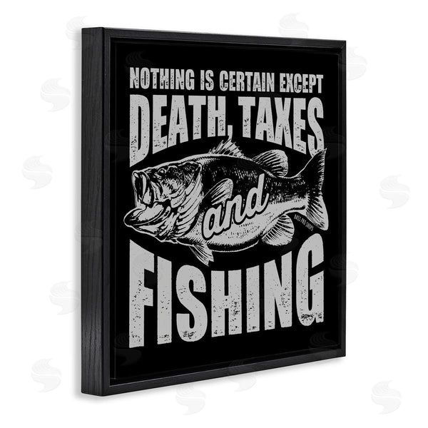 Stupell Industries Jedco Brands Inc. | Death Taxes And Fishing
