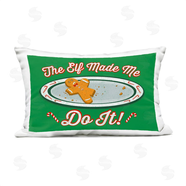 Stupell Industries Jedco Brands Inc. | Elf Made Me Do It Printed Throw Pillow