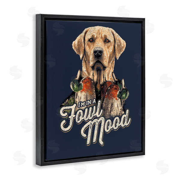 Stupell Industries Jedco Brands Inc. | Fowl Mood Hunting Dog