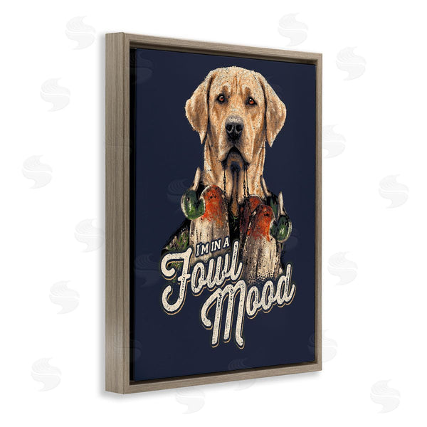 Stupell Industries Jedco Brands Inc. | Fowl Mood Hunting Dog