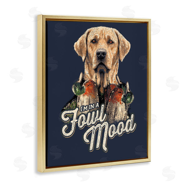 Stupell Industries Jedco Brands Inc. | Fowl Mood Hunting Dog