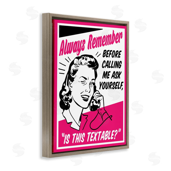 Stupell Industries Jedco Brands Inc. | Funny Is This Textable