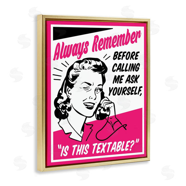 Stupell Industries Jedco Brands Inc. | Funny Is This Textable