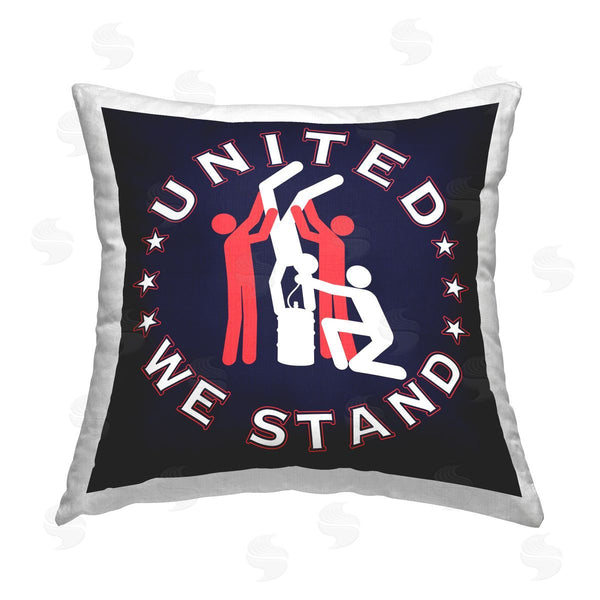 stupell industries Jedco Brands Inc. | Funny Keg Stand Printed Throw Pillow