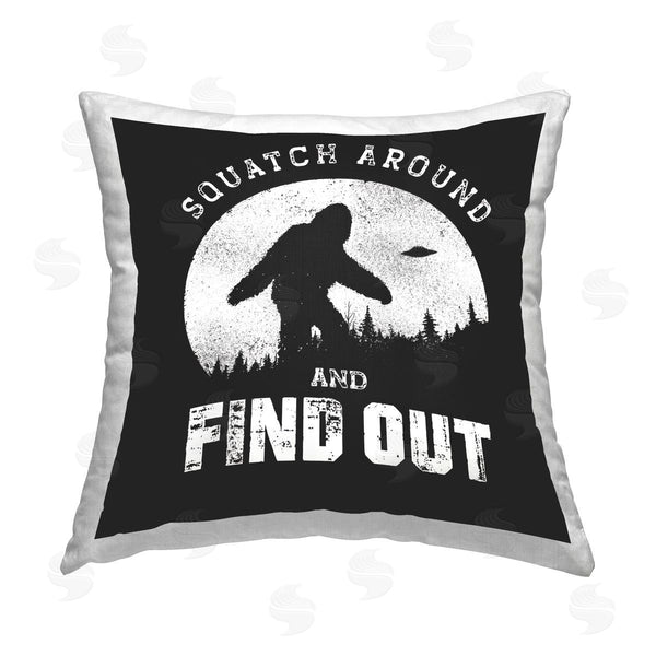 stupell industries Jedco Brands Inc. | Funny Mythical Monster Saying Printed Throw Pillow
