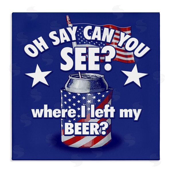 stupell industries Jedco Brands Inc. | Funny Patriotic Beer Wall Art