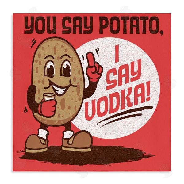 stupell industries Jedco Brands Inc. | Funny Potato & Vodka Wall Art