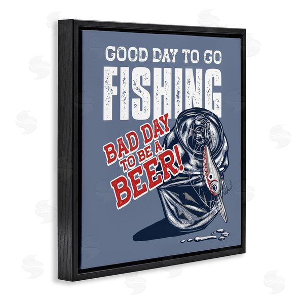Stupell Industries Jedco Brands Inc. | Good Day For Fishing & Beer