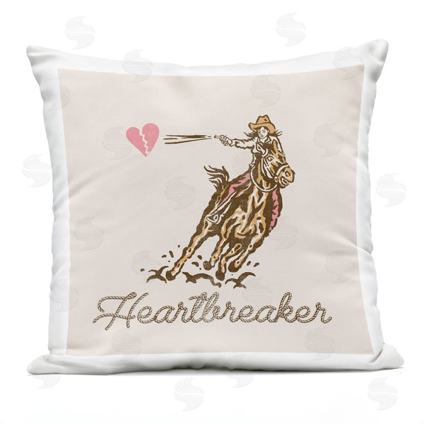Stupell Industries Jedco Brands Inc. | Heartbreaker Cowgirl Lasso Printed Throw Pillow