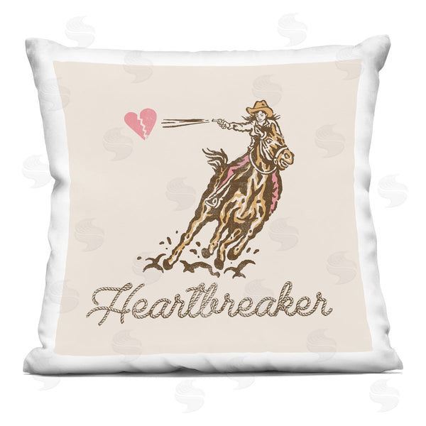stupell industries Jedco Brands Inc. | Heartbreaker Cowgirl Lasso Printed Throw Pillow