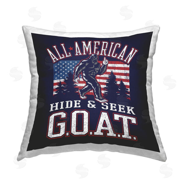 stupell industries Jedco Brands Inc. | Hide & Seek Monster Printed Throw Pillow