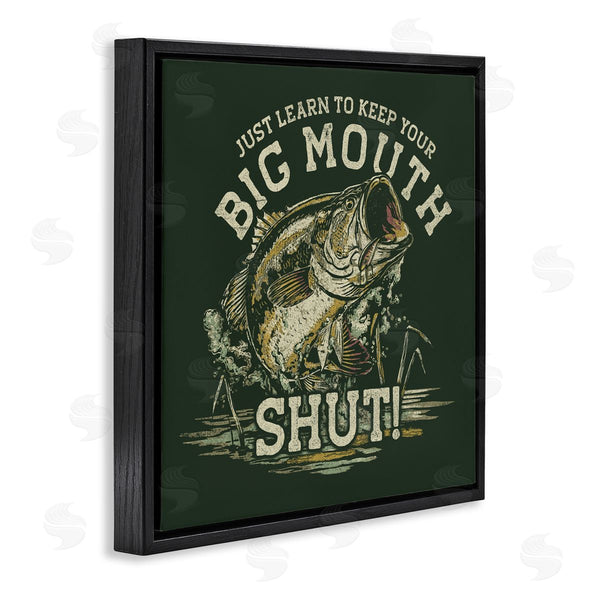 Stupell Industries Jedco Brands Inc. | Keep Big Mouth Shut